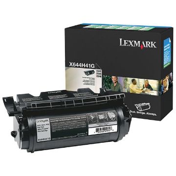 Picture of Lexmark X644H41G Extra High Yield Black Print Cartridge