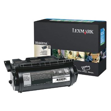 Picture of Lexmark X644X11A Black Toner Cartridge