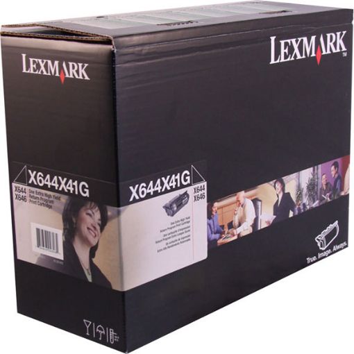 Picture of Lexmark X644X41G High Yield Black Print Cartridge