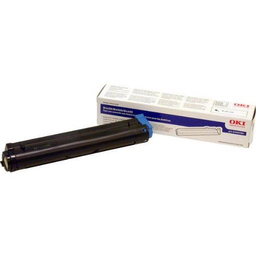 Picture of Okidata 43502301 Black Toner Cartridge