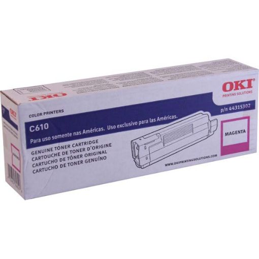 Picture of Okidata 44315302 Magenta Toner Cartridge