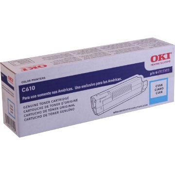 Picture of Okidata 44315303 Cyan Toner Cartridge