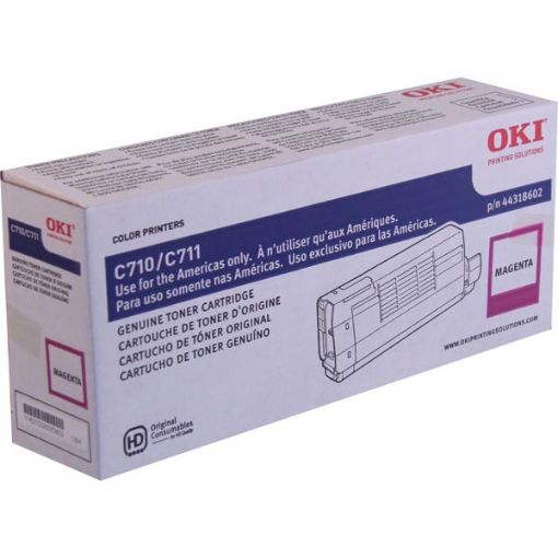 Picture of Okidata 44318602 Magenata Toner