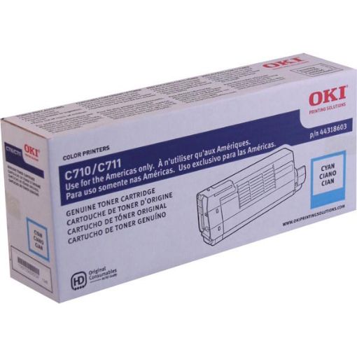 Picture of Okidata 44318603 Cyan Toner