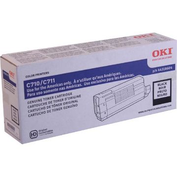 Picture of Okidata 44318604 Black Toner