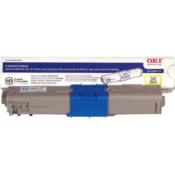 Picture of Okidata 44469701 Yellow Toner Cartridge