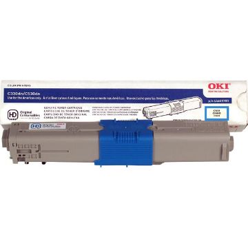 Picture of Okidata 44469703 Cyan Toner Cartridge