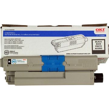 Picture of Okidata 44469801 Black Toner Cartridge