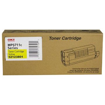 Picture of Okidata 52123801 Yellow Toner