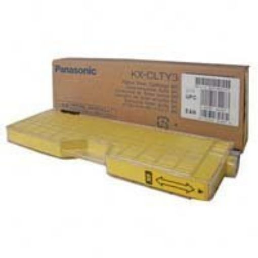 Picture of Panasonic KX-CLTY3 Yellow Toner Cartridge