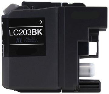 Picture of Compatible LC-203Bk High Yield Black Inkjet Cartridge (550 Yield)