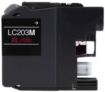 Picture of Compatible LC-203M High Yield Magenta Inkjet Cartridge (550 Yield)