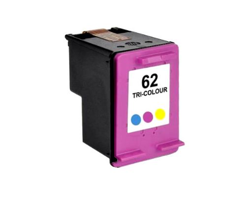 Picture of Compatible C2P06AN (HP 62) Tri-Color Ink Cartridge (165 Yield)
