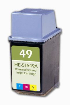 Picture of Compatible 51649A (HP 49) Tri-Color Inkjet Cartridge (315 Yield)