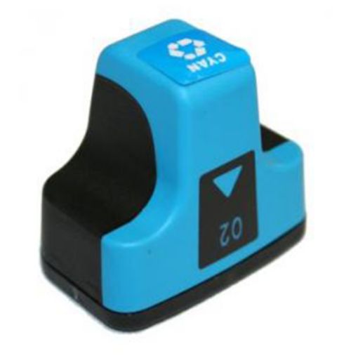 Picture of Compatible C8771WN (HP 02) Cyan Inkjet Cartridge (500 Yield)