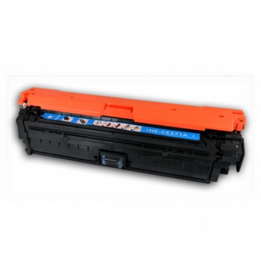 Picture of Compatible CE271A (HP 650A) Cyan Laser Toner Cartridge (15000 Yield)