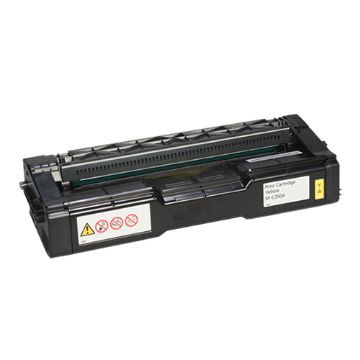 Picture of Compatible 407542 (Type C250HA) Yellow Toner Cartridge (2300 Yield)