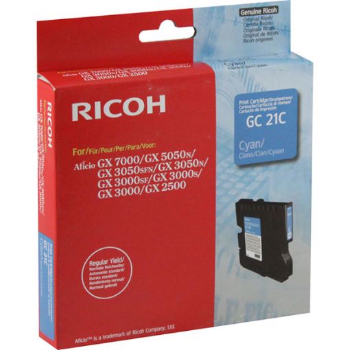 Picture of Ricoh 405533 Cyan Laser Toner Cartridge