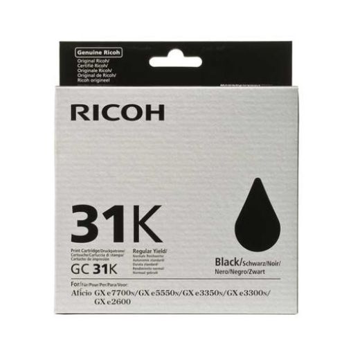 Picture of Ricoh 405688 Black Inkjet Cartridge