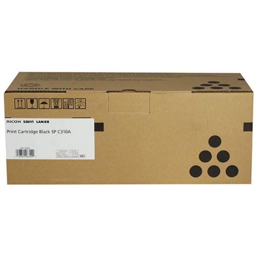 Picture of Ricoh 406344 (Type SPC310A) Black Toner Cartridge