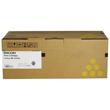 Picture of Ricoh 406347 (Type SPC310A) Yellow Toner Cartridge