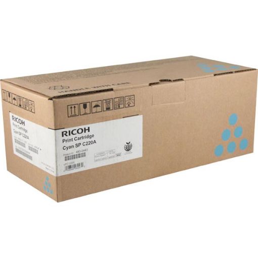 Picture of Ricoh 406047 Cyan Toner Cartridge