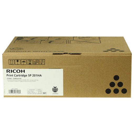 Picture of Ricoh 407258 (Type SP201HA) Black Toner Cartridge