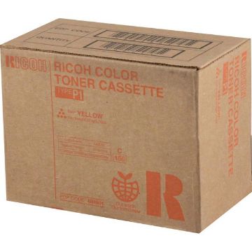 Picture of Ricoh 884901 (Type P1) Yellow Laser Toner Cartridge