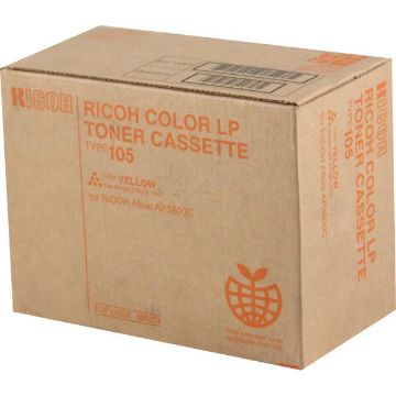 Picture of Ricoh 885373 (Type 105) yellow Laser Toner Cartridge