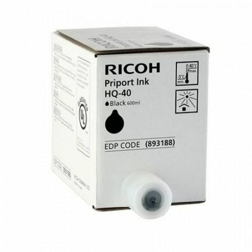 Picture of Ricoh 893188 Black Inkjet Cartridges (5 ea)