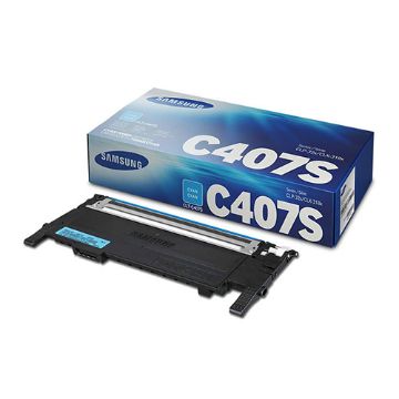 Picture of Samsung CLT-C407S Cyan Toner Cartridge