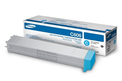 Picture of Samsung CLT-C606S High Yield Cyan Toner Cartridge