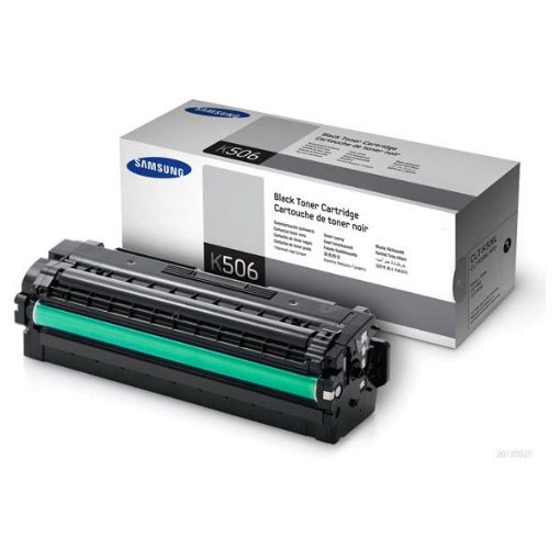 Picture of Samsung CLT-K506L High Yield Black Toner Cartridge