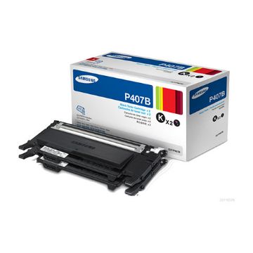 Picture of Samsung CLT-P407B Black Toners (2 each)