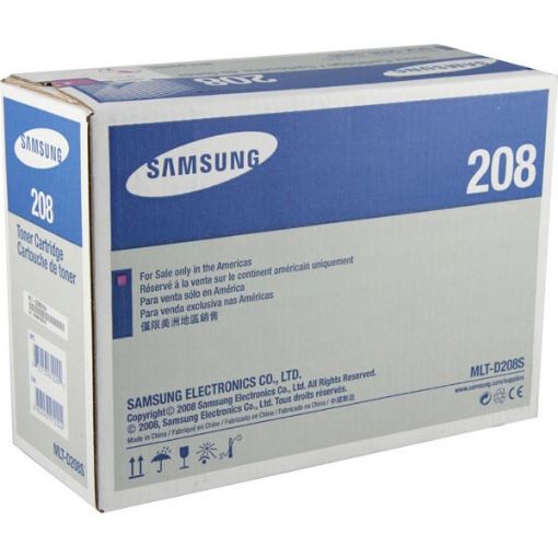 Picture of Samsung MLT-D208S Black Laser Toner Cartridge