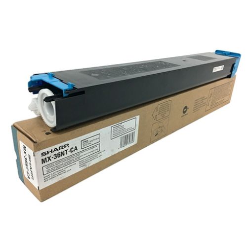 Picture of Sharp MX-36NTCA Cyan Toner