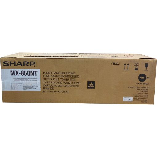 Picture of Sharp MX-850NT Black Toner Cartridge