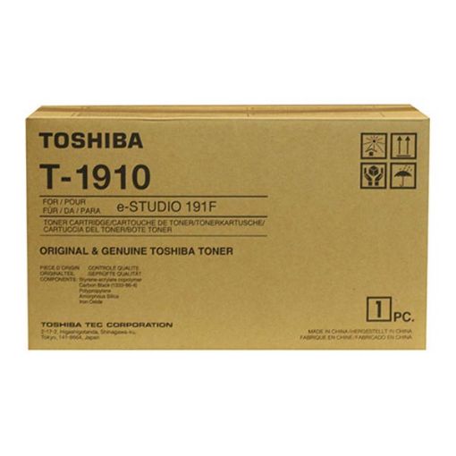 Picture of Toshiba T-1910 Black Toner Cartridge