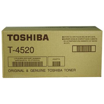 Picture of Toshiba T-4520 Black Toner Cartridge