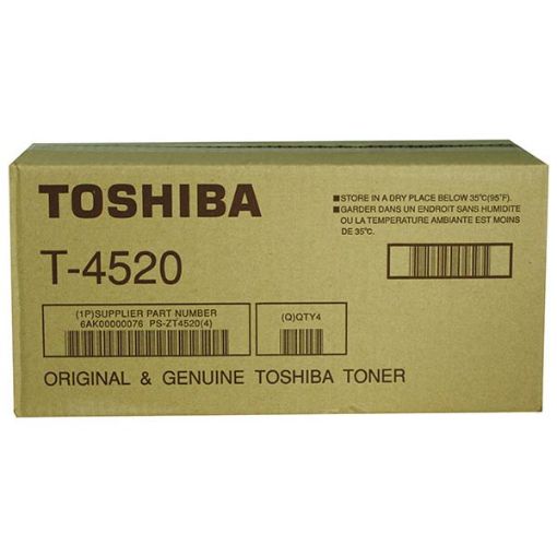 Picture of Toshiba T-4520 Black Toner Cartridge