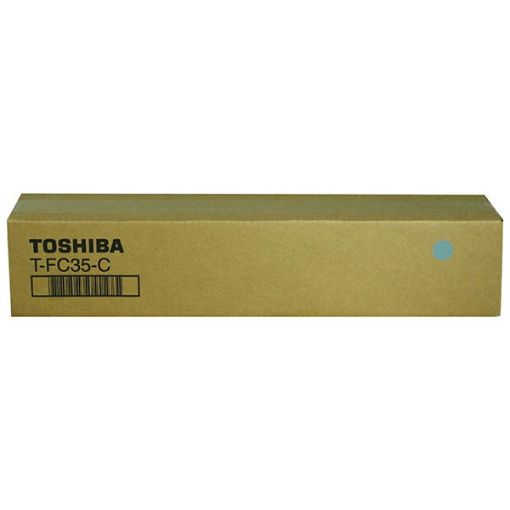 Picture of Toshiba TFC35C Cyan Laser Toner Cartridge