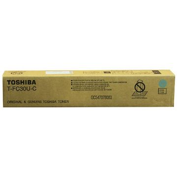 Picture of Toshiba TFC30UC Cyan Toner Cartridge