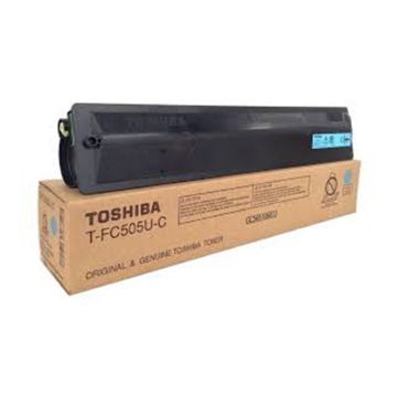 Picture of Toshiba TFC505UC Cyan Toner Cartridge
