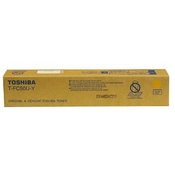 Picture of Toshiba TFC50UY Yellow Toner Cartridge