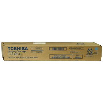 Picture of Toshiba TFC65C Cyan Toner Cartridge