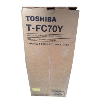 Picture of Toshiba TFC70Y Yellow Toner Cartridge