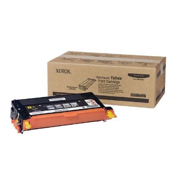 Picture of Xerox 113R00725 (113R725) Yellow Toner Cartridge