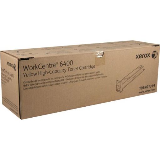 Picture of Xerox 106R01319 Yellow Toner Cartridge