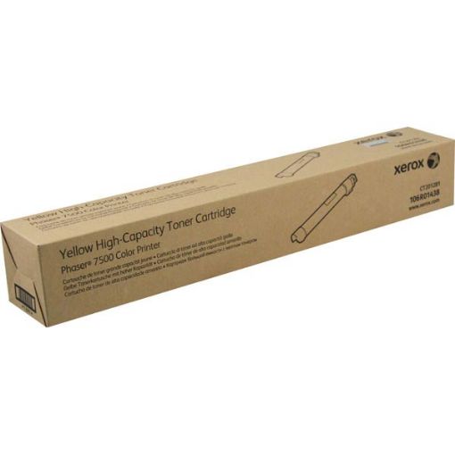 Picture of Xerox 106R01438 Yellow Toner Cartridge