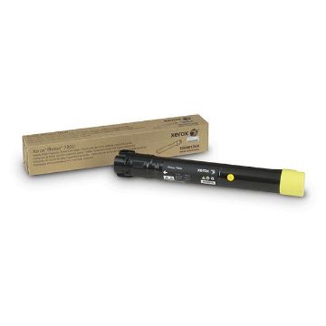 Picture of Xerox 106R01568 High Yield Yellow Toner Cartridge